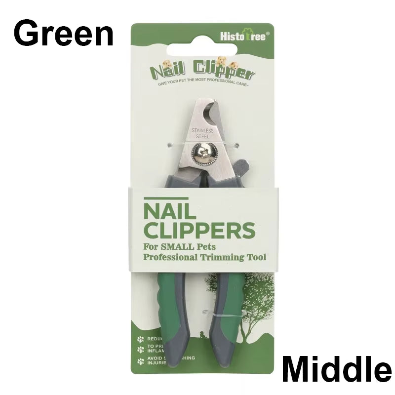 Professional Pet Nail Clipper Dog Cat Nail Clippers Stainless Steel Dog Cat Nail Trimmer Labor-Saving Nail Clipper Pet Supplies